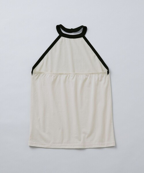 セール】＜6(ROKU)＞レイヤード ホルターネック＆Tシャツ（T