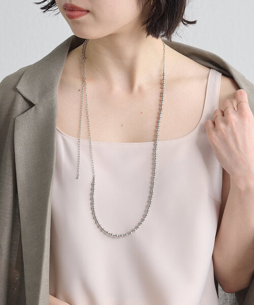 Omekashi(オメカシ)の「2WAYチェーンベルト(ベルト・レディース・シルバー・ONE SIZE)」の4枚目の写真