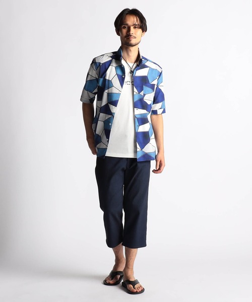 NICOLE CLUB FOR MEN(ニコルクラブフォーメン)の「ガムストランダムヘリンボン クロップドパンツ(その他パンツ・メンズ・ブラック系/ネイビー系/ブラック/ホワイト系・X-LARGE/LARGE/MEDIUM/SMALL)」の8枚目の写真