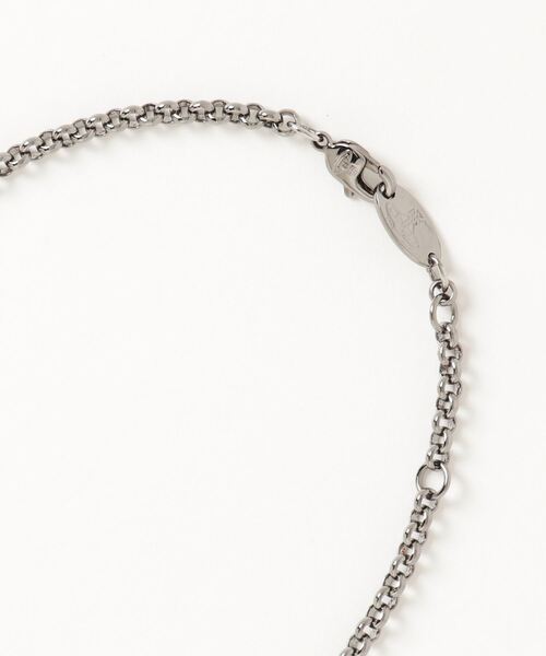 Vivienne Westwood MAN（ヴィヴィアンウエストウッドマン）の「MAN. NEW TINY ORB PENDANT（ネックレス・メンズ・ブラック・FREE）」の2枚目の写真