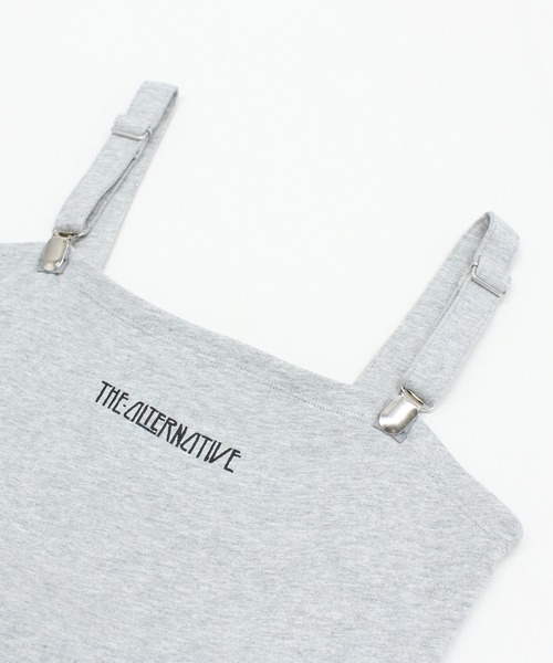 RNA（アールエヌエー）の「M2457 ロングフリンジキャミ（Tシャツ/カットソー・レディース・ホワイト/杢グレー/ブラック・MEDIUM）」の19枚目の写真