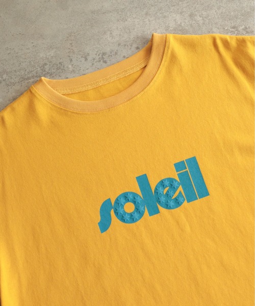 NOMBRE IMPAIR（ノンブルアンペール）の「soleil発泡PT　半袖TEE（Tシャツ/カットソー・レディース・ホワイト/マスタード・FREE）」の7枚目の写真