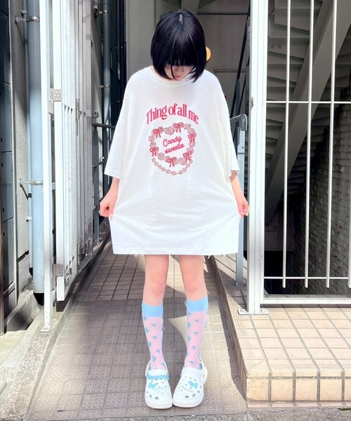 新品 Candy Stripper キャンディストリッパー フリンジ シャツ PRETTY THINGS Tシャツ（Tシャツ/カットソー）｜Candy Stripper