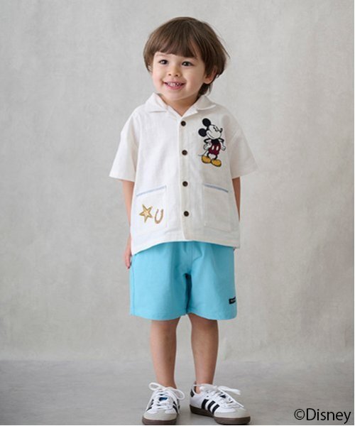 petit main（プティマイン）の「【水陸両用】ハーフパンツ（スイムグッズ・キッズ・アイボリー/ラベンダー/ブルー/ネイビー/ブラウン/ベージュ・80ｃｍ/90cm/110cm/100cm/130cm/120cm）」の5枚目の写真