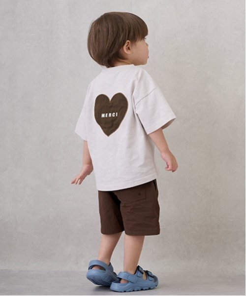 petit main（プティマイン）の「【水陸両用】ハーフパンツ（スイムグッズ・キッズ・アイボリー/ラベンダー/ブルー/ネイビー/ブラウン/ベージュ・80ｃｍ/90cm/110cm/100cm/130cm/120cm）」の17枚目の写真