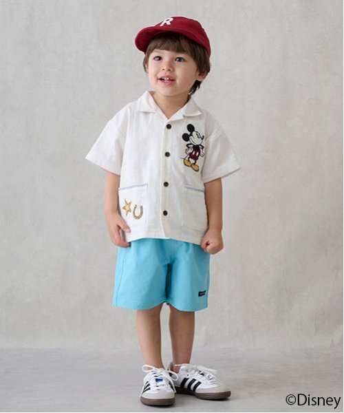 petit main（プティマイン）の「【水陸両用】ハーフパンツ（スイムグッズ・キッズ・アイボリー/ラベンダー/ブルー/ネイビー/ブラウン/ベージュ・80ｃｍ/90cm/110cm/100cm/130cm/120cm）」の18枚目の写真