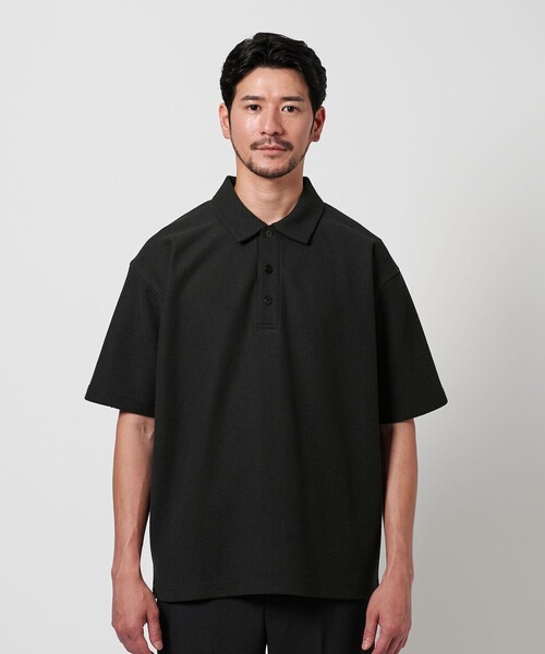 ユナイテッドアローズ　コットンポリエステルブレンド コンパクト ポロシャツ BEAUTY&YOUTH UNITED ARROWS｜コットンポリエステルブレンド