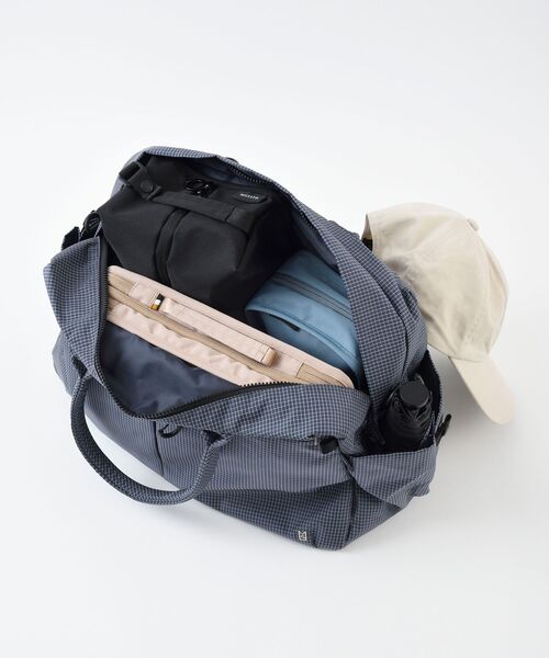 TRAVEL SHOP MILESTO(トラベルショップミレスト)の「MILESTO TROT SPECTRA ダッフルバッグ(ボストンバッグ・レディース・その他/グレー系その他/ブラック・フリ-)」の7枚目の写真