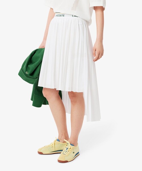 【未使用】Lacoste ホワイト プリーツミニスカート（XS） 公式】フジのお歳暮・冬ギフト - WEBカタログ掲載中 ホワイト 未