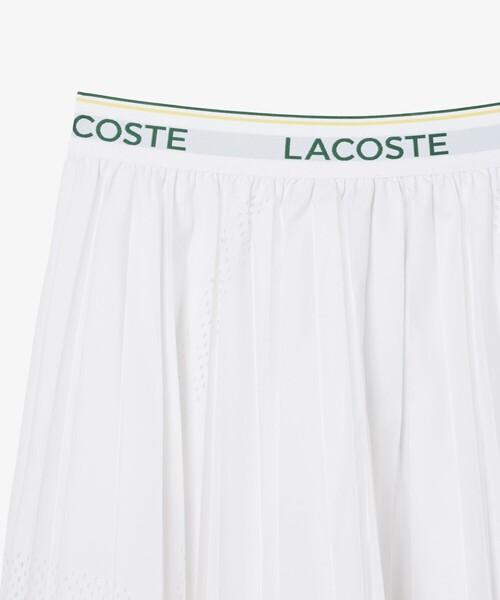 LACOSTE(ラコステ)の「ハイローシルエットプリーツスカート(スカート・レディース・ホワイト・40/38/36/34)」の6枚目の写真