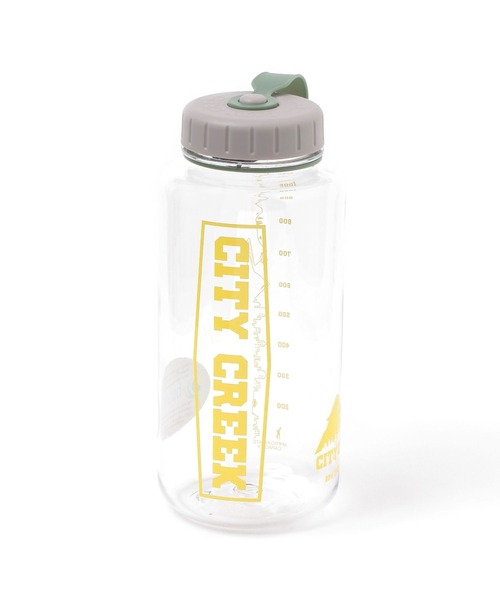 環元くん ボトル　ホワイト 1本 CITY CREEK】クリアボトル/容量1.0L（水筒）｜niko and