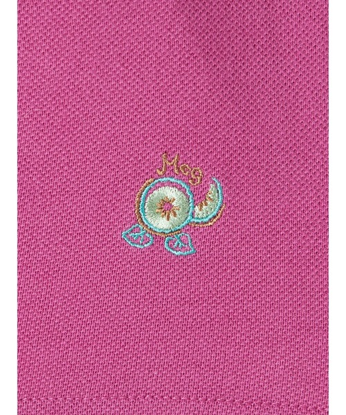 McGREGOR（マックレガー）の「刺繍カノコポロシャツ（ポロシャツ・レディース・ナチュラル/ピンク系その他・M/L）」の9枚目の写真