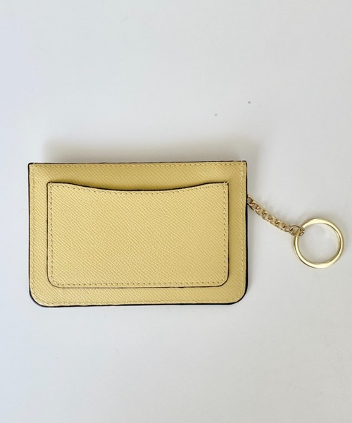 CLEA（クレア）の「【5色展開】薄型キーチェーン付き フラグメントケース/カードケース/ミニ財布（カードケース・レディース・ブラック/イエロー/ピンク/レッド/ブラウン・FREE）」の18枚目の写真