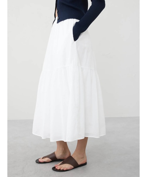 BANANA REPUBLIC スカート　6 新品 BANANA REPUBLIC スカート FACTORY STORE ポプリン ドロップ