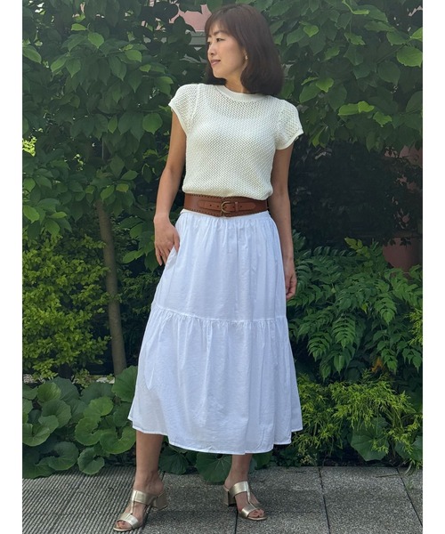 BANANA REPUBLIC スカート　6 新品 BANANA REPUBLIC スカート FACTORY STORE ポプリン ドロップ