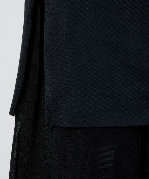 leinwande（ラインヴァンド）の「【leinwande】Mesh Combination Dress / メッシュコンビネーションドレス（ワンピース・レディース・ブラック/ベージュ・S/M）」の15枚目の写真
