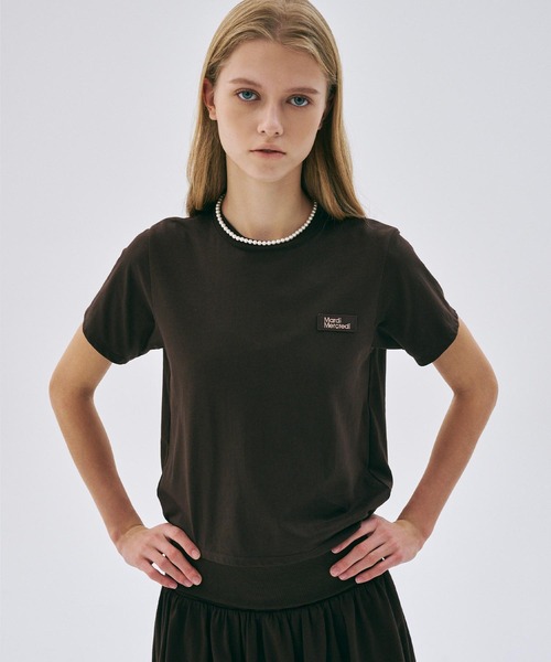 ★MARDI MERCREDI★SLIM TSHIRT ESSENTIAL★大人気★ SLIM TSHIRT ESSENTIAL（Tシャツ/カットソー）｜Mardi Mercredi