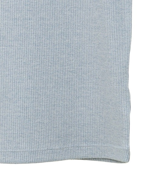 earth music&ecology（アースミュージックアンドエコロジー）の「ラメテレコショルダーレースタンクトップ（タンクトップ・レディース・アイボリー/ブラック/サックスブルー/ベージュ・M/S）」の22枚目の写真