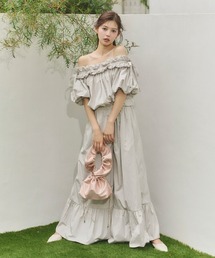 オフショル」に該当するオールインワン・サロペットファッション通販
