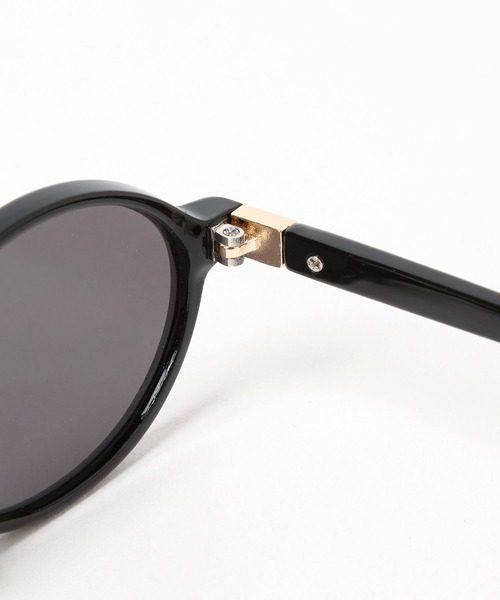 HARE（ハレ）の「レトロラウンドサングラス(HARE)（メガネ・レディース・グレー/ブラック/ブラック系その他・FREE）」の4枚目の写真