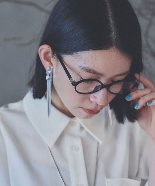 HARE（ハレ）の「レトロラウンドサングラス(HARE)（メガネ・レディース・グレー/ブラック/ブラック系その他・FREE）」の19枚目の写真