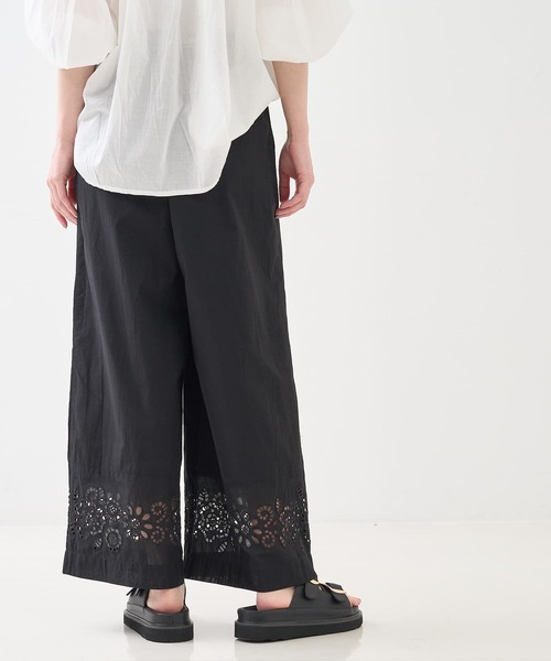 collex（コレックス）の「アイレット刺繍パンツ（その他パンツ・レディース・ブルー/ブラック・フリー）」の13枚目の写真