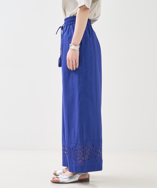 collex（コレックス）の「アイレット刺繍パンツ（その他パンツ・レディース・ブルー/ブラック・フリー）」の17枚目の写真