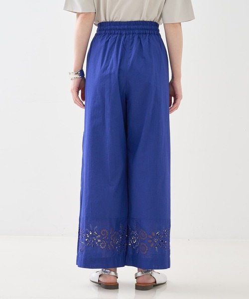 collex（コレックス）の「アイレット刺繍パンツ（その他パンツ・レディース・ブルー/ブラック・フリー）」の18枚目の写真