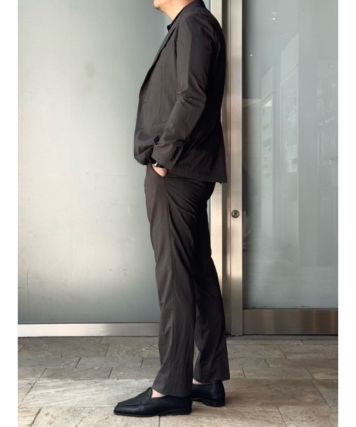 ESTNATION（エストネーション）の「ESTNATION / ハイパワーストレッチ セットアップパンツ（スラックス・メンズ・チョコ/ダークネイビー・MEDIUM/LARGE/X-LARGE）」の8枚目の写真