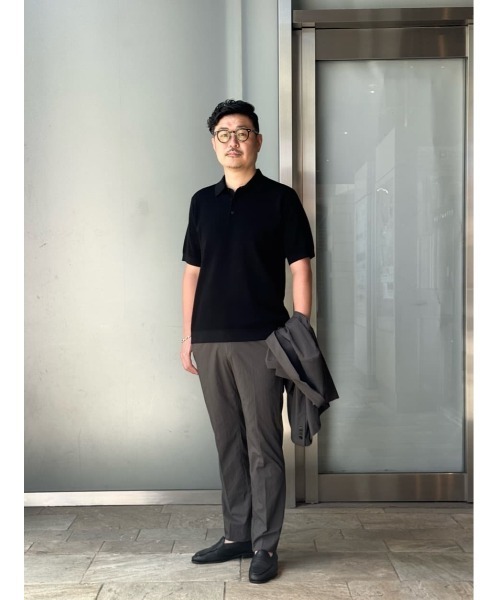 ESTNATION（エストネーション）の「ESTNATION / ハイパワーストレッチ セットアップパンツ（スラックス・メンズ・チョコ/ダークネイビー・MEDIUM/LARGE/X-LARGE）」の9枚目の写真