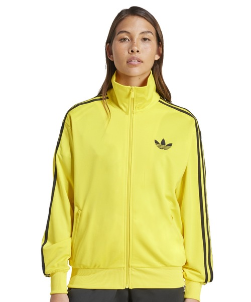 【美品】adidas アディダス プレミアム クレープ ジャージ イエロー XL kanerin_adkf085