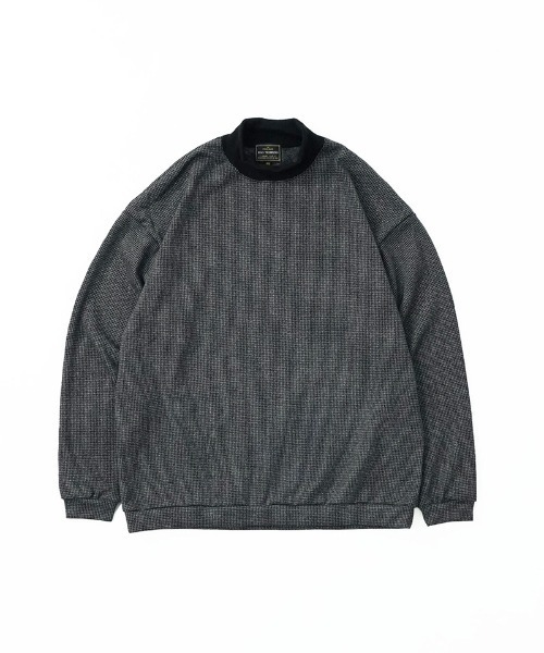 EGO TRIPPING(エゴトリッピング)の「mlt5279-LUXEWEAVE ハイネックカットソー(Tシャツ/カットソー・メンズ・ドット/ハウンドトゥース・46/48/50)」の7枚目の写真