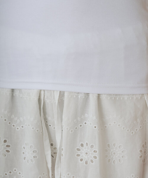 LOUNGEDRESS（ラウンジドレス）の「アシメタンク（タンクトップ・レディース・チャコールグレー/ブラック/オフホワイト・FREE）」の15枚目の写真