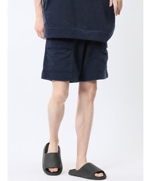 TAKA-Q（タカキュー）の「【マシンウォッシャブル】タカキュー Sauna Camp×T/Q パイル ショーツ(セットアップ可能)（その他パンツ）」