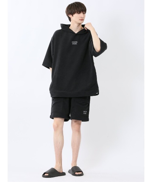 TAKA-Q（タカキュー）の「【マシンウォッシャブル】タカキュー Sauna Camp×T/Q パイルショーツ(セットアップ可能)（その他パンツ・メンズ・ネイビー/ブラック/カーキ・FREE）」の20枚目の写真