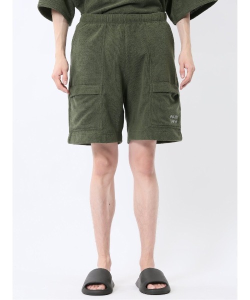 TAKA-Q（タカキュー）の「【マシンウォッシャブル】タカキュー Sauna Camp×T/Q パイルショーツ(セットアップ可能)（その他パンツ・メンズ・ネイビー/ブラック/カーキ・FREE）」の22枚目の写真