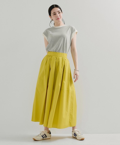 Healthknit(ヘルスニット)の「【Healthknit/ヘルスニット】Narrow Border Jersey Tanktop / 抗菌・防臭(タンクトップ・レディース・ホワイト系その他3/ブラック系その他2/ブルー系その他5・FREE)」の5枚目の写真