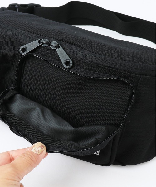 KANGOL(カンゴール)の「KANGOL LOOP ポーチ付きボディバッグ 250-3090(ボディバッグ/ウエストポーチ・メンズ・グレー/ブラック/キャメル・FREE)」の4枚目の写真