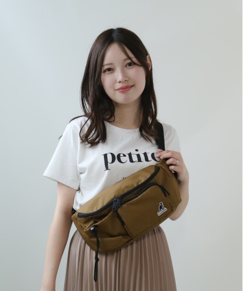 KANGOL(カンゴール)の「KANGOL LOOP ポーチ付きボディバッグ 250-3090(ボディバッグ/ウエストポーチ・メンズ・グレー/ブラック/キャメル・FREE)」の13枚目の写真