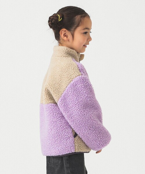 セール】リバーシブル ボア ブルゾン 2025FW（90～150cm）（ブルゾン