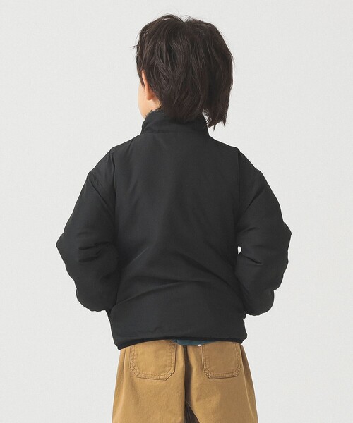B:MING by BEAMS（ビーミングバイビームス）の「リバーシブル  ボア ブルゾン 2025FW（90～150cm）（ブルゾン・キッズ・パープル系その他5/ブラウン/チャコールグレー・90/100/110/120/130/140/150）」の10枚目の写真