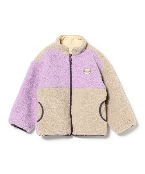 セール】リバーシブル ボア ブルゾン 2025FW（90～150cm）（ブルゾン