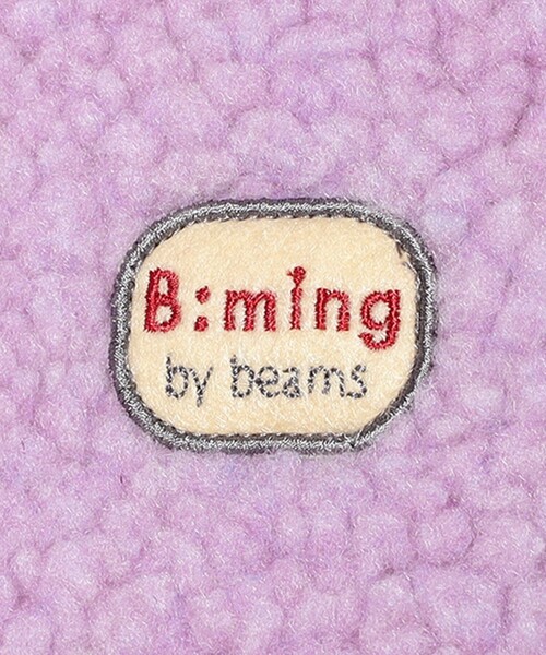 B:MING by BEAMS（ビーミングバイビームス）の「リバーシブル  ボア ブルゾン 2025FW（90～150cm）（ブルゾン・キッズ・パープル系その他5/ブラウン/チャコールグレー・90/100/110/120/130/140/150）」の19枚目の写真