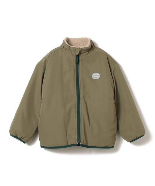 リバーシブル ボア ブルゾン 2025FW（90～150cm）（ブルゾン