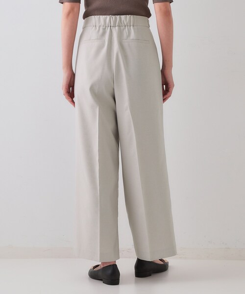 SACRA】ストライプワイドパンツ《WEB＆EPOCA THE SHOP店舗限定