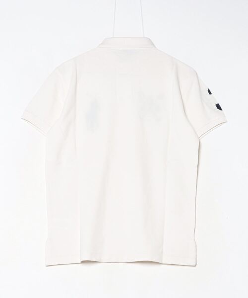 【美品】ラルフローレン 白ポロシャツ カスタムスリムフィットMサイズ ポロ ラルフ ローレン POLO RALPH LAUREN カスタム スリム