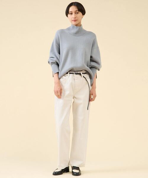 martinique（マルティニーク）の「《コラボ》【upper hights×Amalie & Cecilie Moosgaard】THE CECILIE（デニムパンツ・レディース・ブルー/アイボリー・22/24/23）」の16枚目の写真