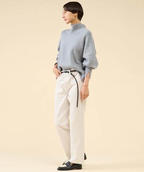 martinique（マルティニーク）の「《コラボ》【upper hights×Amalie & Cecilie Moosgaard】THE CECILIE（デニムパンツ・レディース・ブルー/アイボリー・22/24/23）」の17枚目の写真