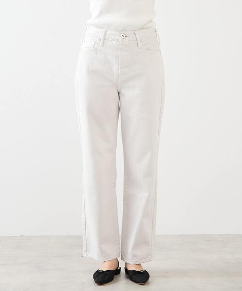 martinique（マルティニーク）の「《コラボ》【upper hights×Amalie & Cecilie Moosgaard】THE CECILIE（デニムパンツ・レディース・ブルー/アイボリー・22/24/23）」の18枚目の写真