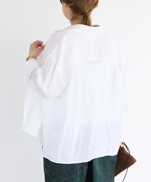 Deuxieme Classe *追加 Linen シャツ 追加 Linen シャツ（シャツ/ブラウス）｜Deuxieme Classe